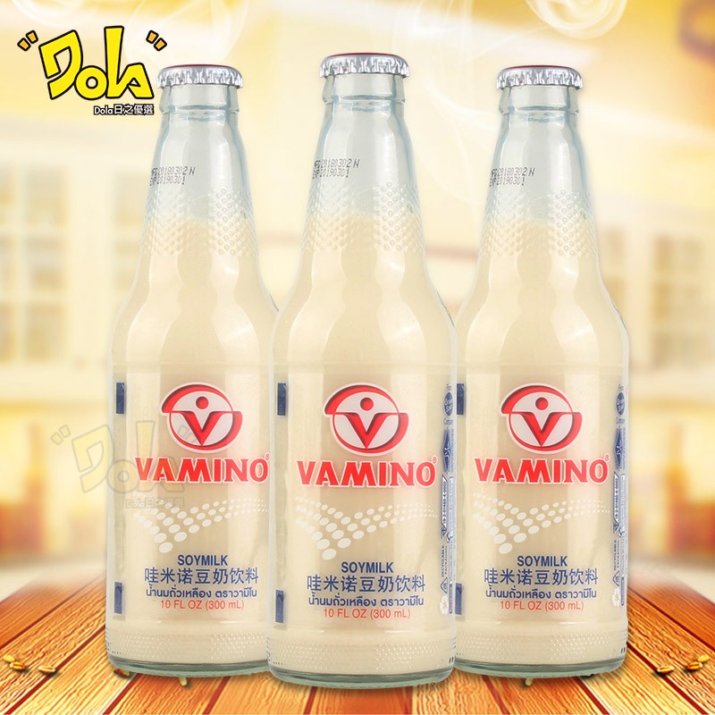 Ì©¹ú½ø¿ÚÍøºìÒûÁÏVaminoÍÛÃ×ŵÔζ¶¹ÄÌÒûÆ·Ôç²Í¶¹½¬¿É¼ÓÈÈ300ml