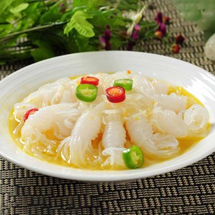 日本料理魔芋丝结日式 即食关东煮粉丝结面条食材商用火锅配菜330g