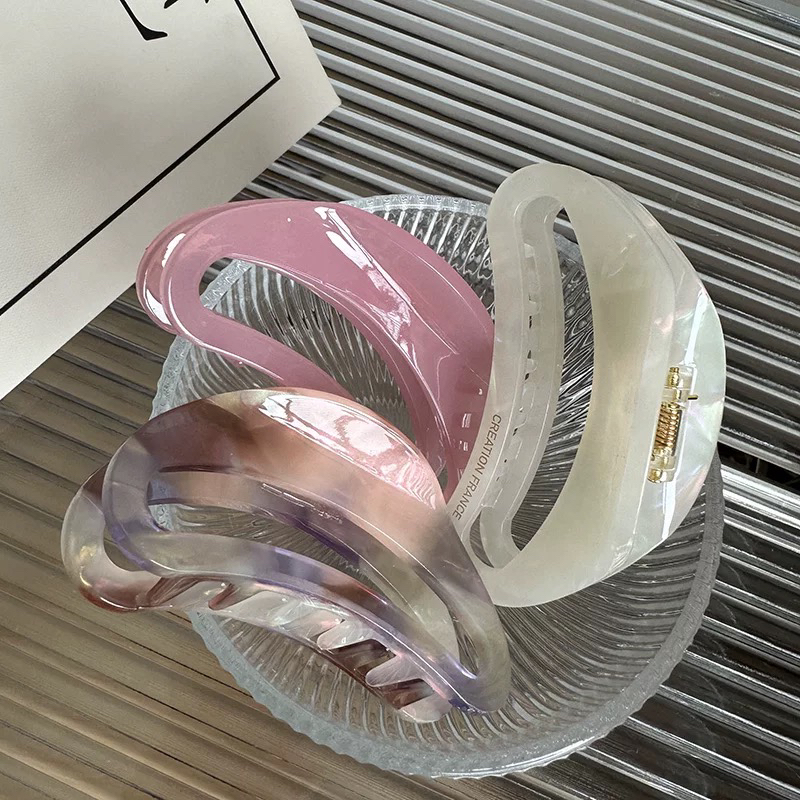 韩国高级醋酸大号抓夹