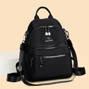 百搭轻便软皮旅行女士2025双肩包潮背包背包新款韩版女大容量时尚
