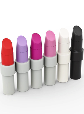 LEGO乐高 25866 93094pb03 黑 口红 紫红 深粉 人仔手持  约1厘米