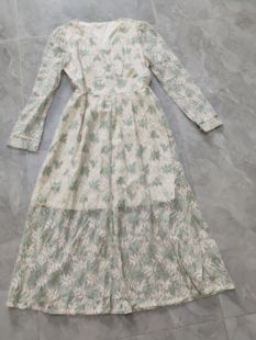 L码 质量超好～秋季 腰围76 裙长116胸围92 不退换 蕾丝连衣裙