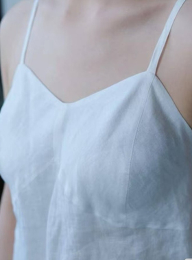 防凸点原生态水果酵素洗汉麻吊带打底背心内搭女时尚美背