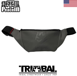 【北京现货】TRIBAL GEAR美国街舞品牌太空灰百搭色腰包 绝版狠货