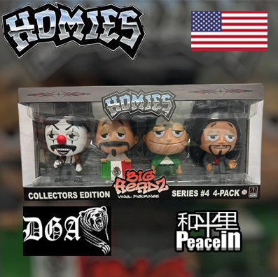 【北京现货】DGA HOMIES 大头 4 件套人偶套装系列 #4 模型西海岸