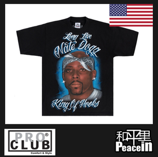 【北京现货】ProClub x Nate Dogg 合作款TEET恤西海岸 官网真货