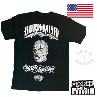 【北京现货】全新BORN X RAISED X MR.CARTOON T恤tee 绝版官网货