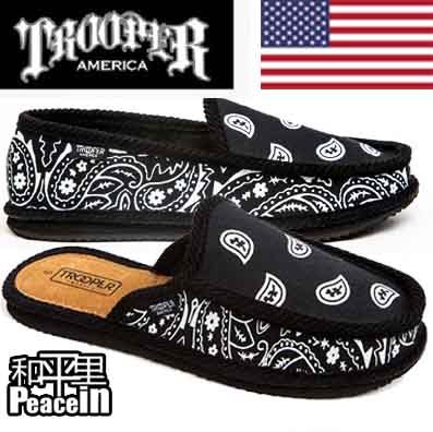 【北京现货】TROOPER 腰果花居家鞋 帮派  CHICANO bandana 西海