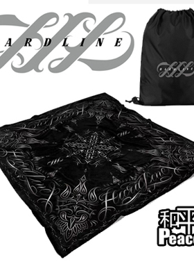 【HardLine】顺丰到付 花体字双层双面毛毯 一米五 CHICANO纹身