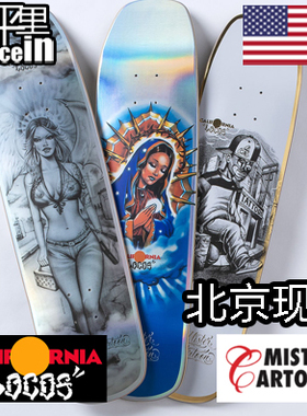 【北京现货】California Locos X MISTER CARTOON 滑板板面 绝版