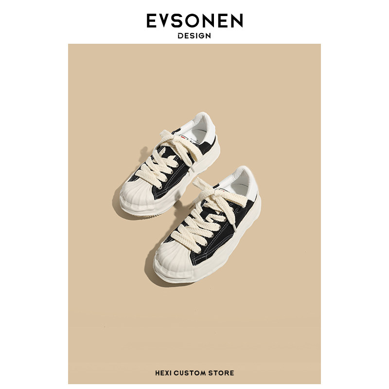 EVSONEN百搭方头溶解鞋