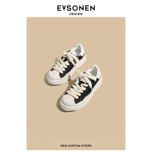 EVSONEN百搭方头溶解鞋