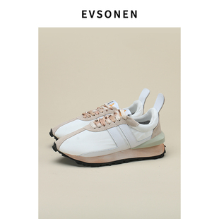 Evsonen 新款 复古阿甘鞋 华夫运动2021秋季 超火休闲鞋 女老爹鞋