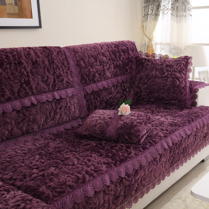 沙发垫沙发巾毛绒家用布艺通用简约北欧四季通用防滑全包沙发套罩,居家布艺,沙发垫,淘宝优惠券,粉丝福利购,淘宝优惠卷