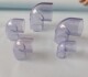 PVC透明管弯头三通接头直通鱼缸给水管件配件塑料接头16mm20mm