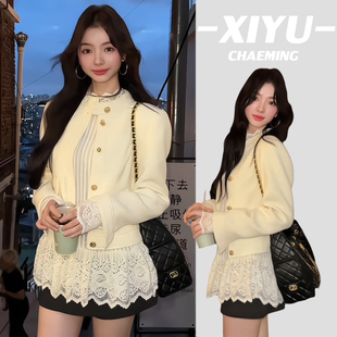 气质温柔小众设计BD短外套女上衣短款 千金高级感小香风秋季 法式