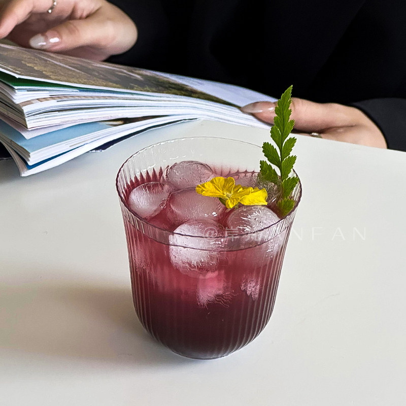 北欧风玻璃杯高级感长饮杯气泡水杯微醺柯林杯轻奢高颜值鸡尾酒杯,餐饮具,鸡尾酒杯,淘宝优惠券,粉丝福利购,淘宝优惠卷