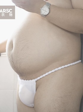 绑绳日式男士六尺裤越中内裤丁字裤T裤相扑性感兜裆布三角裤大码