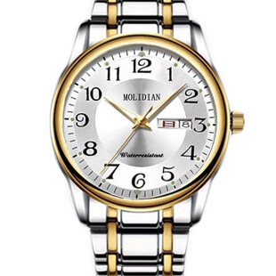 瑞士手表男式纯机械表无电池全自动上发条初中学生超薄防水大表盘