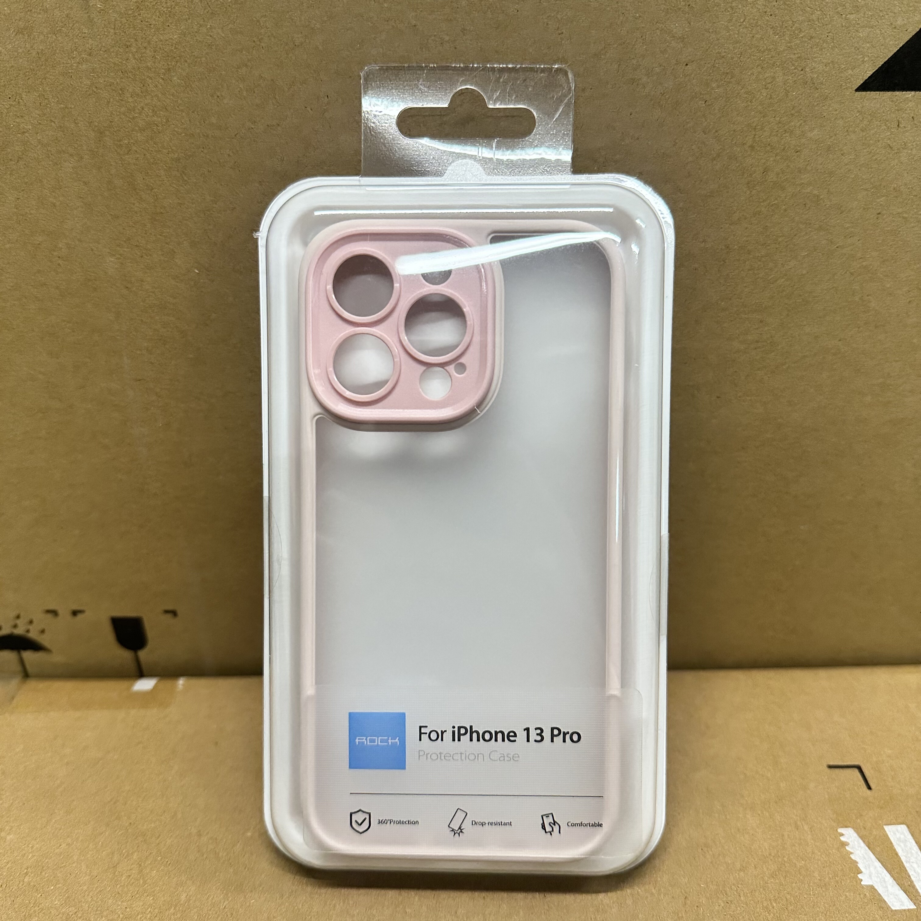 洛克rock苹果13pro粉色iPhone13pro手机壳苹果壳