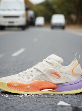 安踏水花6LITE篮球鞋男外场轻质透气实战KT低帮运动鞋112421608