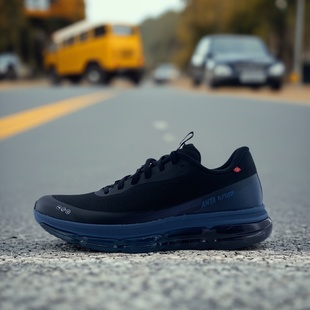 耐磨防滑运动鞋 男夏季 112515501 软底缓震舒适跑步鞋 安踏弹力胶