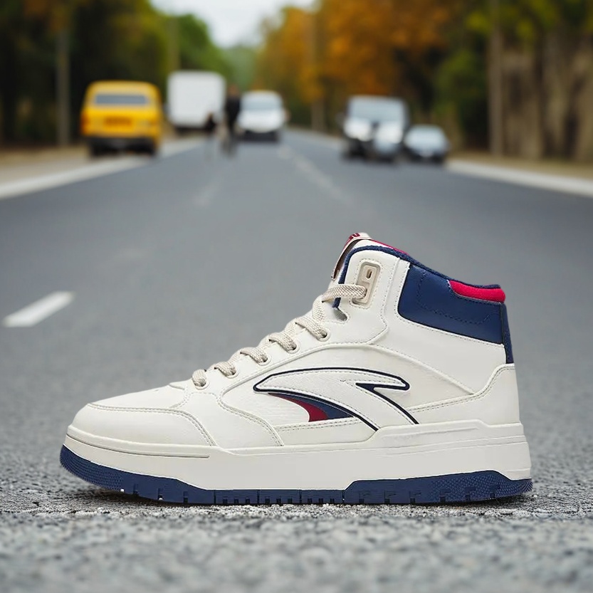 安踏982高帮加绒大棉鞋板鞋