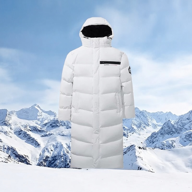 安踏冰甲羽绒服男士防泼水外套