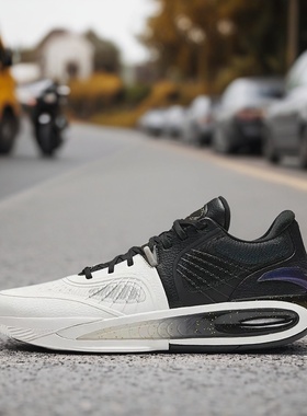 安踏KT10丨氮科技专业篮球鞋抗扭支撑耐磨防滑实战低帮篮球鞋男