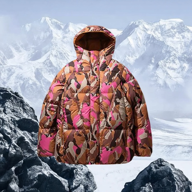 安踏欧文系列羽绒服外套