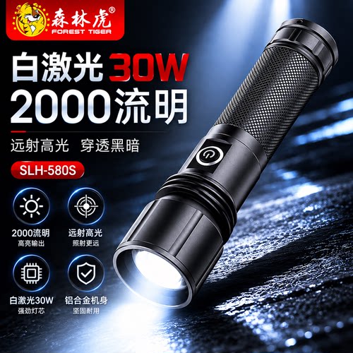 森林虎强光手电筒580S
