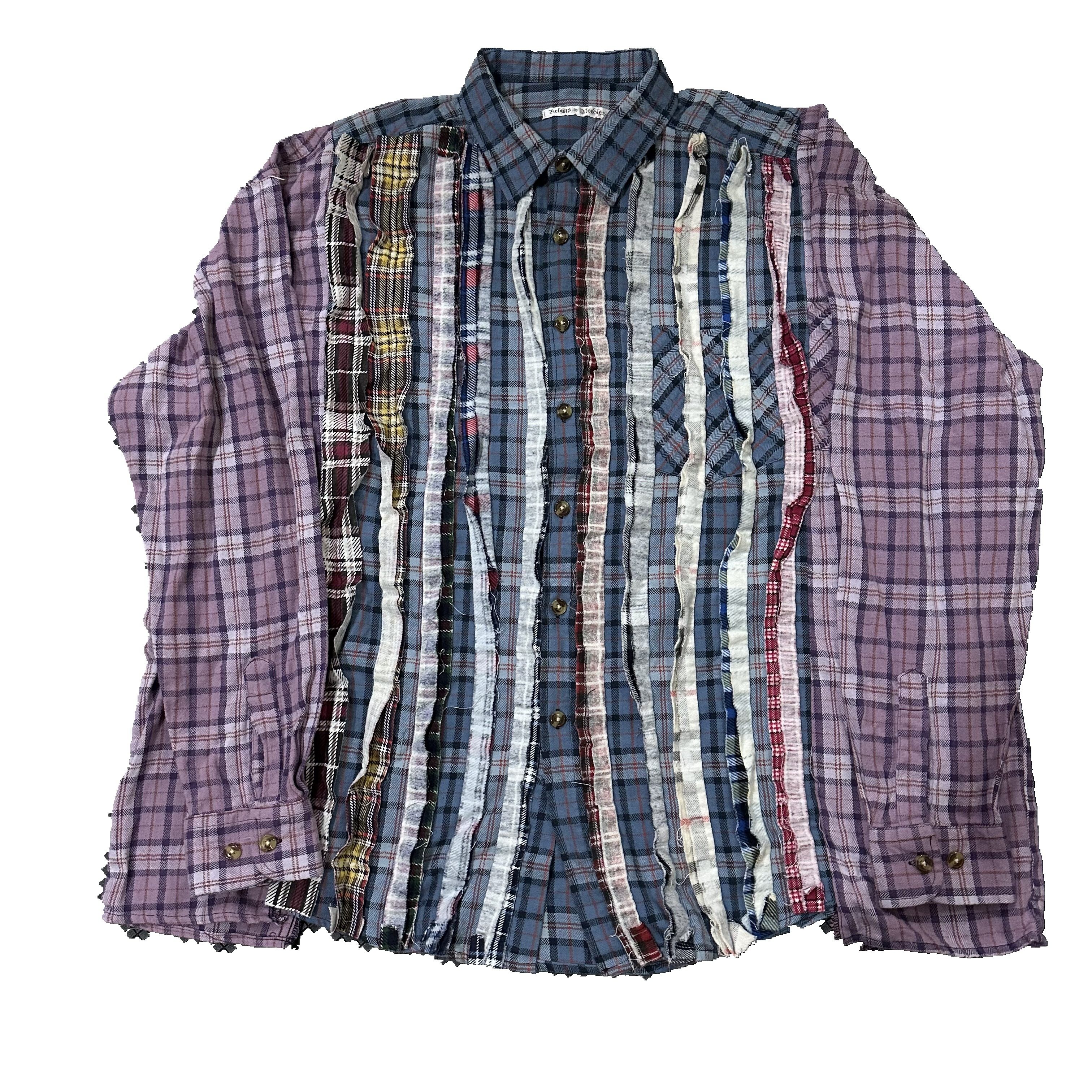 thumbnail for Rebuild By Needles retro shirt vintage stitching washed old Rocky vintage tide