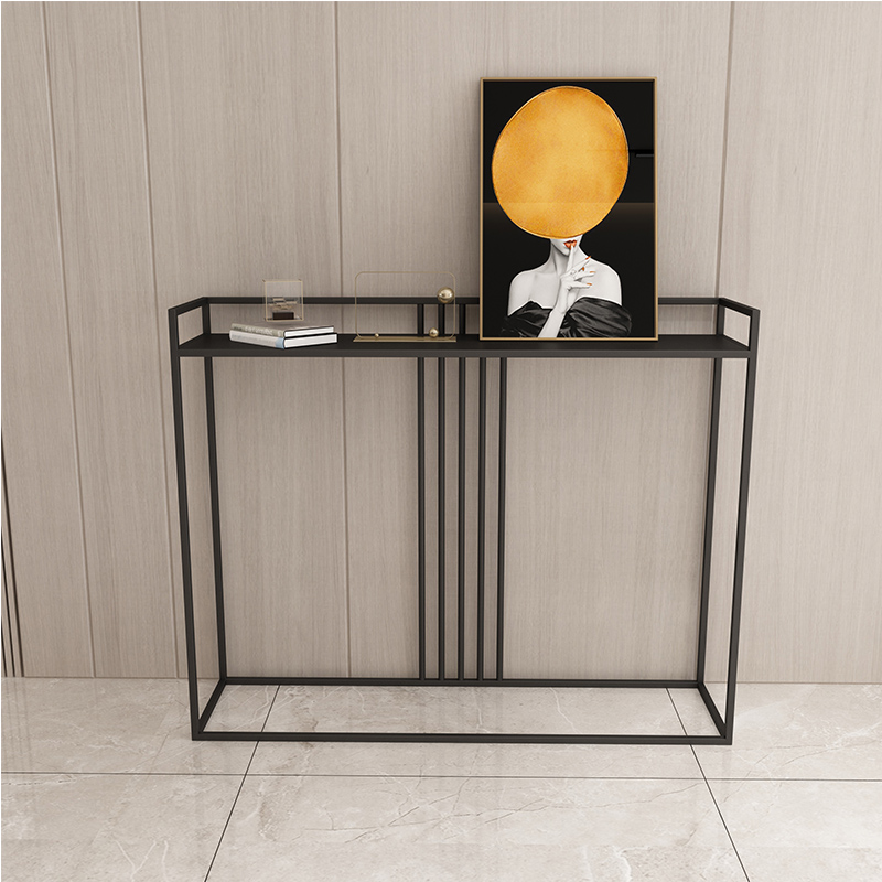 简约现代靠墙玄关桌置物架新中式走廊台案进门间厅柜入户玄关柜