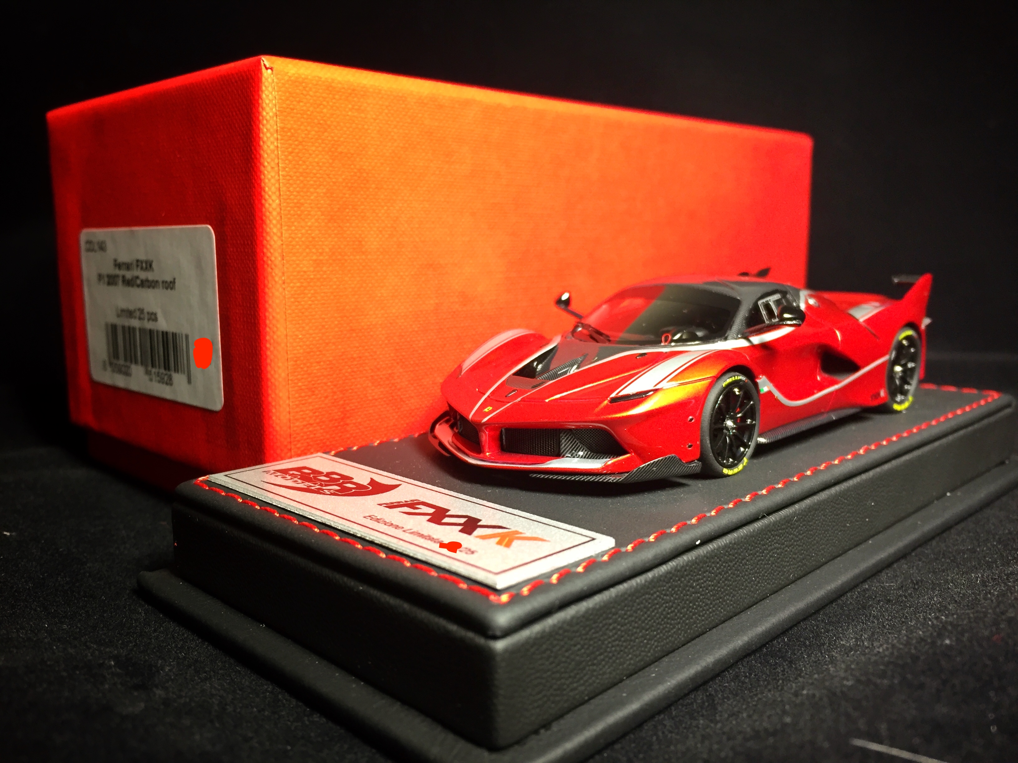 BBR 1:43 法拉利 拉法 FXXK 07F1红 Deluxe 豪华版【售完】