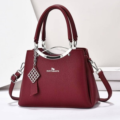 红色女士包包新娘手提包女大气中年妈妈款婚包婆婆送老婆生日礼物