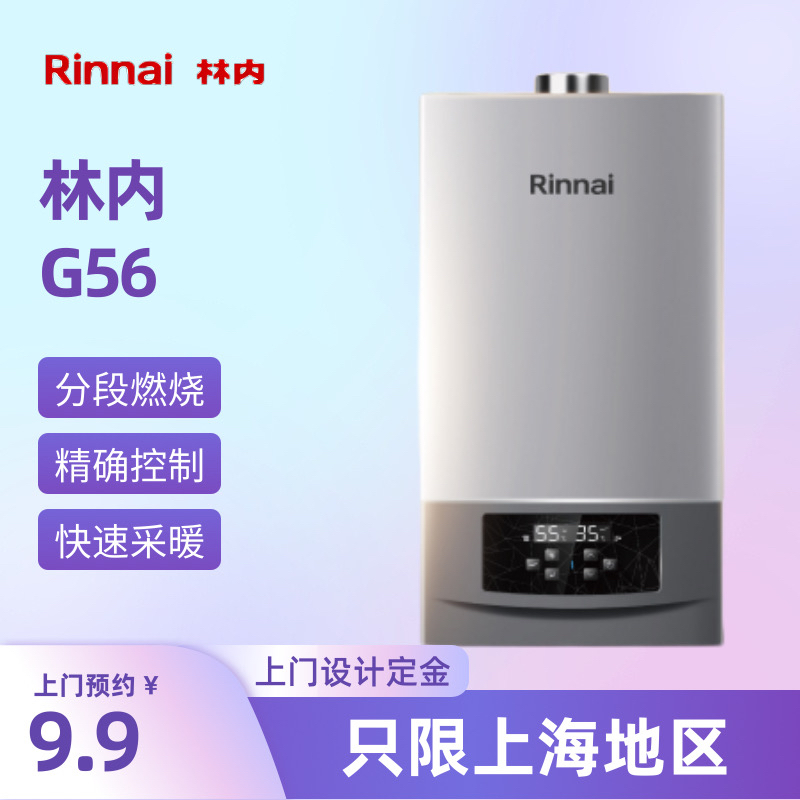 林内燃气壁挂炉家用明装暗装两用锅炉地暖暖气片G56