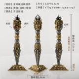 Тибетская нация Непальская ручная ручная бутик Трехмодный Паба Кинг Конг 橛 Ожерелье Будда Зал Дорнали поклонение