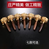 Тибетская домохозяйственная тантра чистая медная рука, чтобы повернуть золотую бронзовую бронзу гуньян Гуаньин