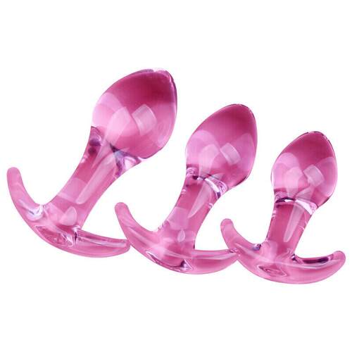 A glass-made anus used as a masturbation toy