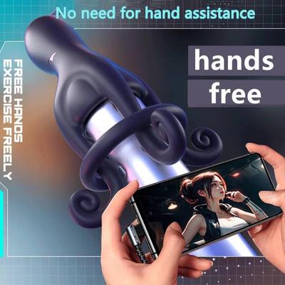 Male penis vibration massager reduces sensitivity