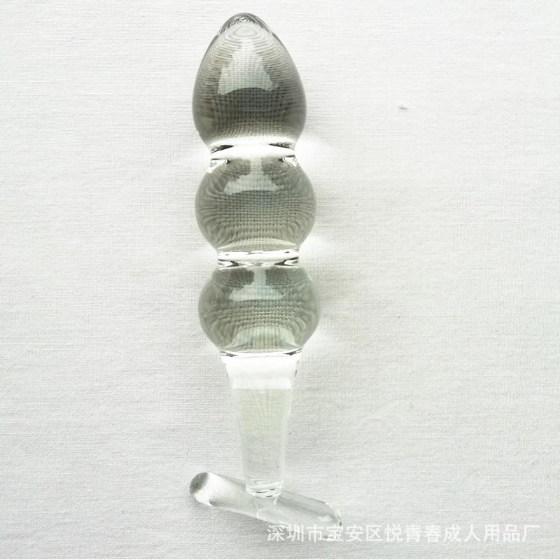 玻璃拉条玻璃按摩器男用器具女用玩具按摩解压放松解压女用缓解压