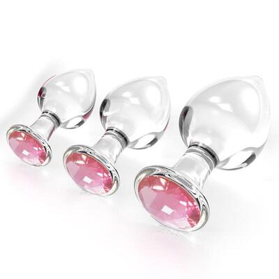 A glass-made anus used as a masturbation toy