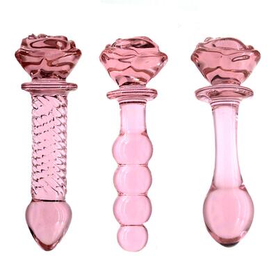 A glass-made anus used as a masturbation toy
