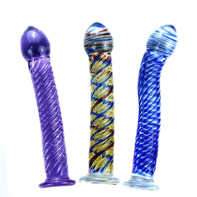 A glass-made anus used as a masturbation toy