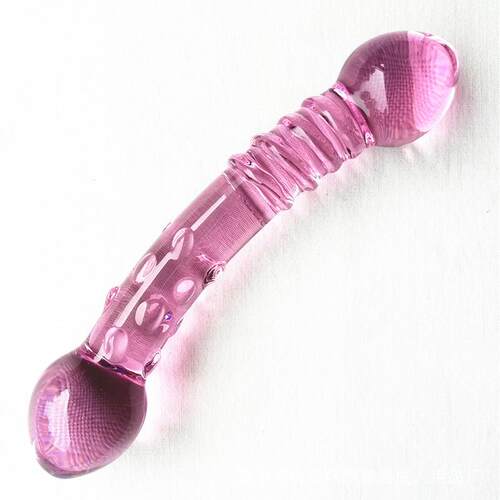Glass-made femalemasturbation toy fake phallus adult product