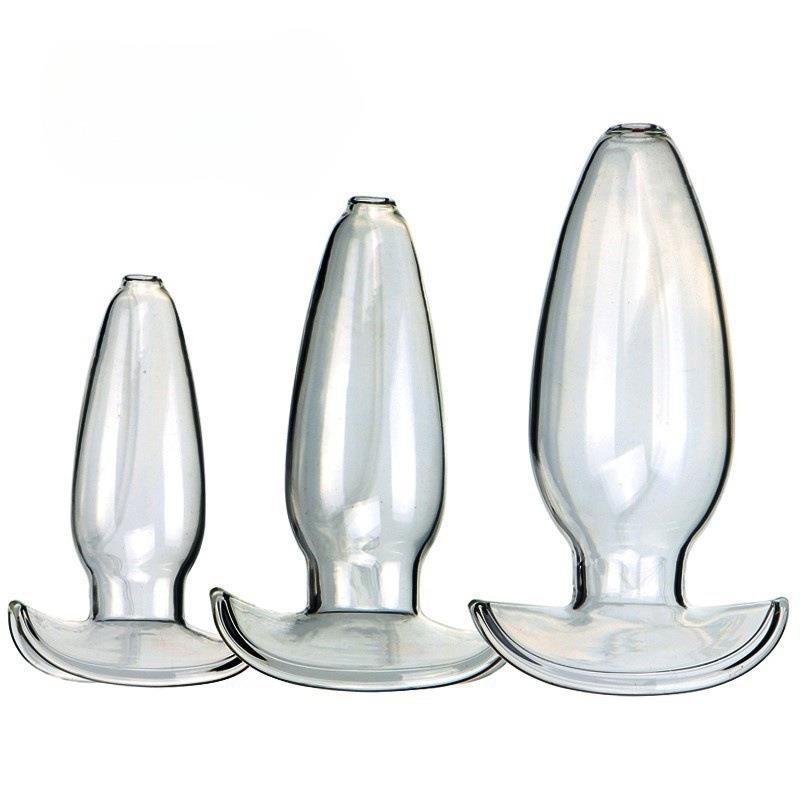 空心玻璃按摩器窥视窥私密中空透明玻璃隐形按摩器按摩解压放松局