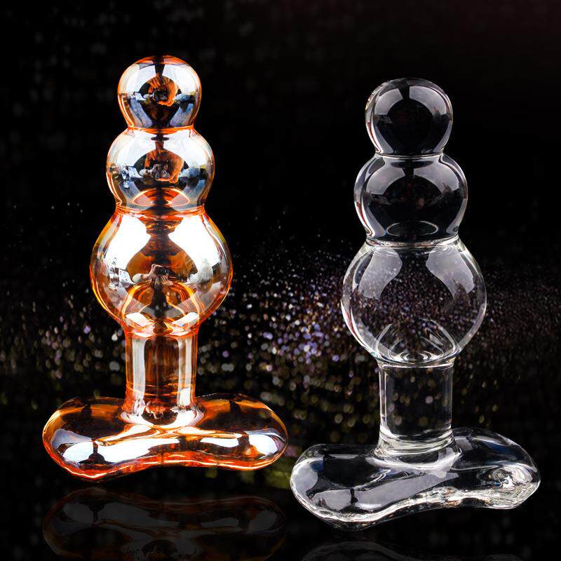 A glass-made anus used as a masturbation toy