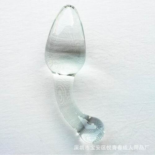A glass-made anus used as a masturbation toy