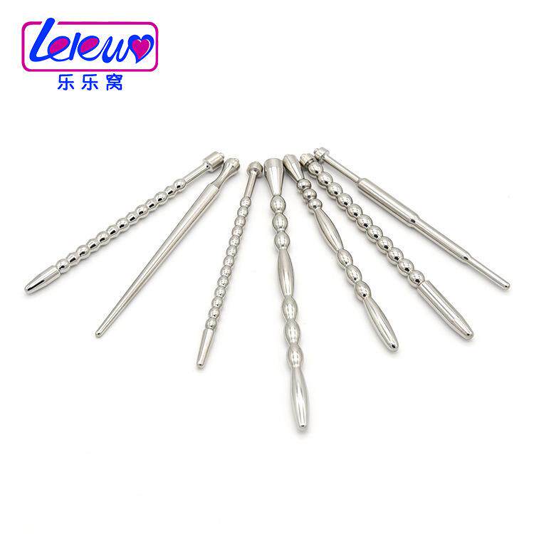 【马燕W系列】男用放松电击高超自律器 不锈钢水道堵水道极限插器