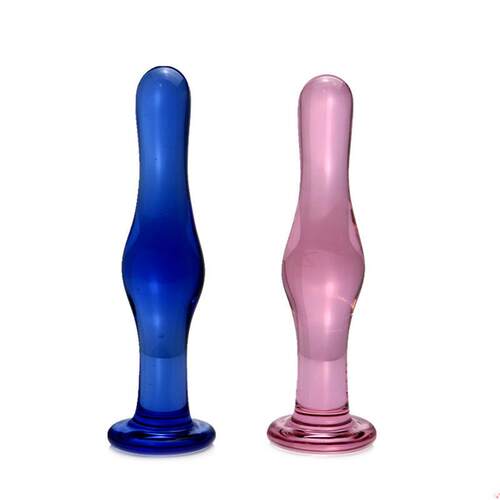 A glass-made anus used as a masturbation toy